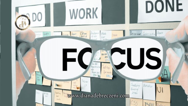 Glasses showing the word “FOCUS” with a to-do list in the background representing focus improvement techniques